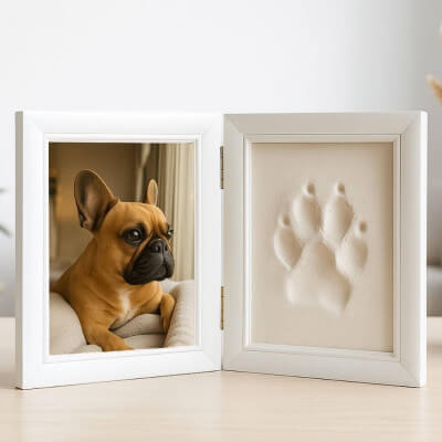 Folding Paw Print Clay & Photo Frame Kit –... Folding Paw Print Clay & Photo Frame Kit –...