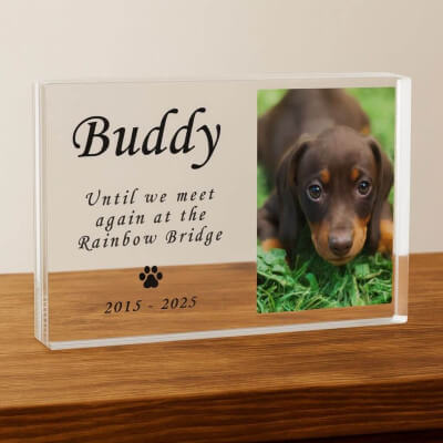 Personalised Dog Memorial Gift – Landscape Pet... Personalised Dog Memorial Gift – Landscape Pet...